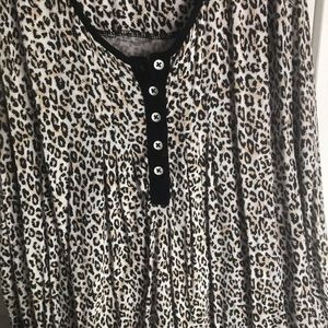 Blk tan PJ short set